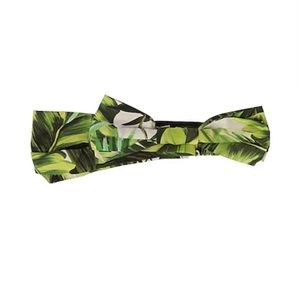 DOLCE&GABBANA Head band with a palm tree leaf design on it BRAND NEW WITH TAGS